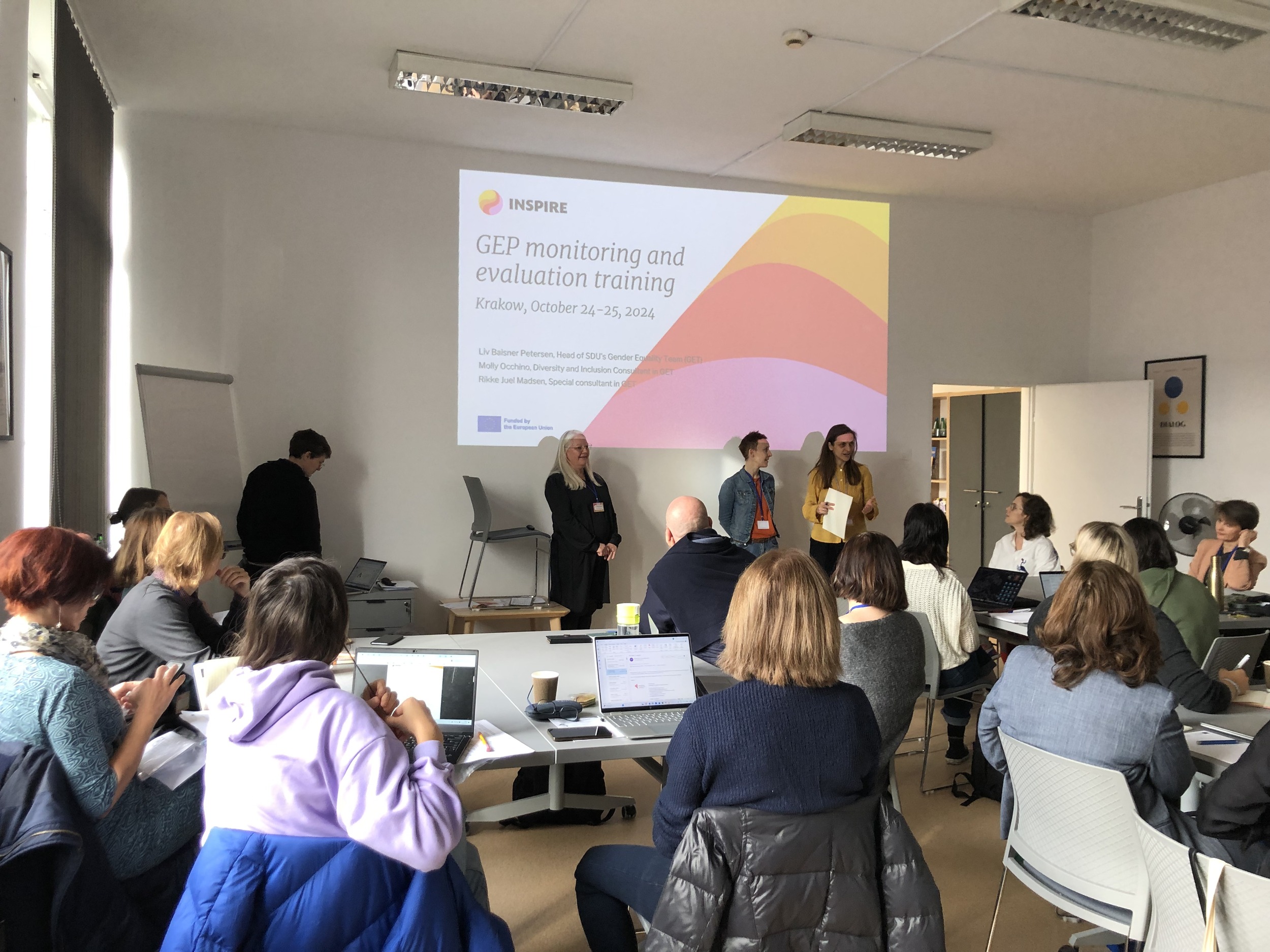 SESIUNE DE FORMARE: GEP MONITORING AND EVALUATION TRANING, 24-25 octombrie 2024, Cravovia, Polonia